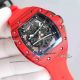 Richard Mille RM 061 Yohan Blake red Carbon Fiber rubber Strap Replica Watch (5)_th.jpg